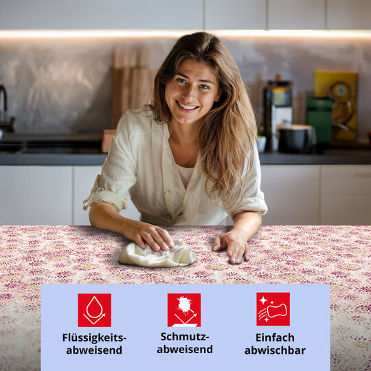 Tischdecke Monte Carlo Dahlia ruby image number null